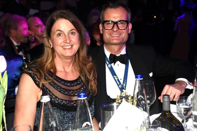 Susanne Dr Alexander Dietrich MdL Muenchen 08.02.2025 Deutsches Theater Grosser Narrhalla Ball SoirÃ e mit Verleihung des Karl Valentin Orden an Guenther Jauch, Moderator, Journalist Produzent Muenchen