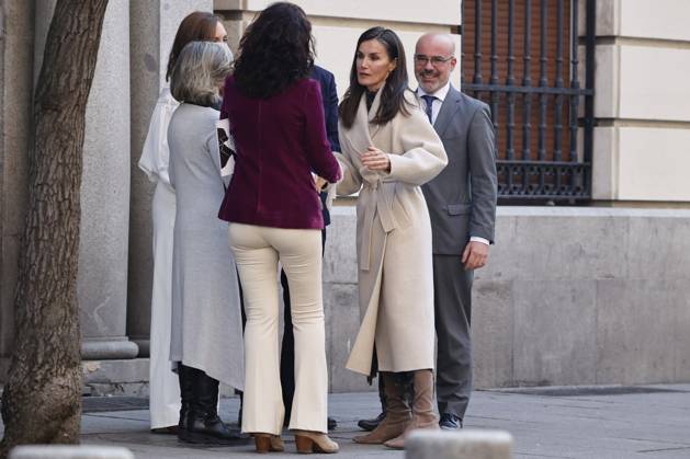 Queen Letizia presides over the Spanish Royal Academy of Sciences Foundation FRACE Awards The Minister of Equality, Ana Redondo, and Queen Letizia at the exit of the Spanish Royal Academy of Sciences Foundation FRACE Awards, in the framework of the International Day of Women and Girls in Science, Mastercard and the Spanish Royal Academy of Sciences Foundation, February 11, 2025, in Madrid Spain FAMOS REALEZA QUEEN FRACE AWARDS SCIENCE Antonio Gutié Madrid Madrid Madrid Spain  Copyright: xAntonioxGutiÃ rrezx 6512466