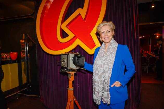Marika George (Laudatorin) bei der 17. Verleihung des ASKANIA-Award im Quatsch Comedy Club Berlin.