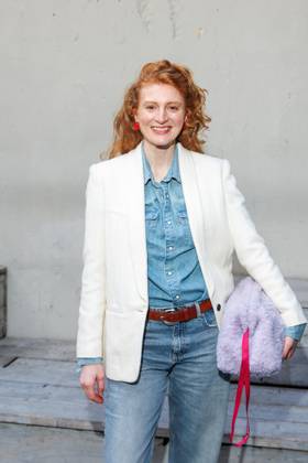 Award - Blaue Blume 2025 Silke Franz bei der Verleihung BLAUE BLUME von Romance TV im Prince Charles am 12.02.2024 in Berlin. Copyright: xEventpressxKochanx