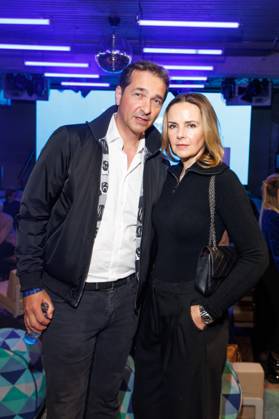 Award - Blaue Blume 2025 Andreas Elsholz und Denise Zich bei der Verleihung BLAUE BLUME von Romance TV im Prince Charles am 12.02.2024 in Berlin. Copyright: xEventpressxKochanx