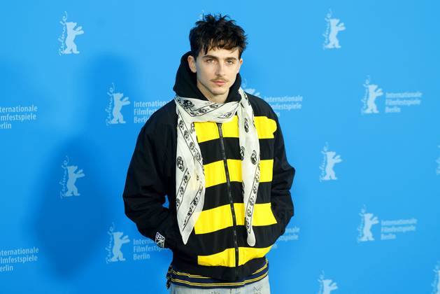 Bilder des Jahres 2025, Entertainment 02 Februar Entertainment Themen der Woche KW07 Entertainment Bilder des Tages Timothee Chalamet beim A Complete Unknown Photocall im Rahmen der 75. Berlinale International Film Festival am 14.02.2025 in Berlin Berlinale 2025 - Timothee Chalamet beim A Complete Unknown Photo Call