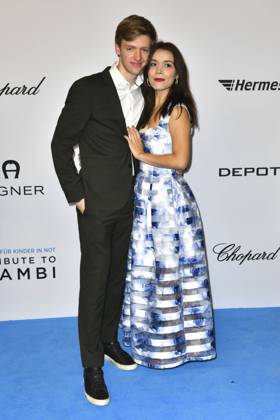Timur Bartels mit Freundin Michelle Math zu Gast bei Tribute to Bambi 2019 im Festspielhaus Baden-Baden am Mittwoch 20.11.2019 BW Deutschland