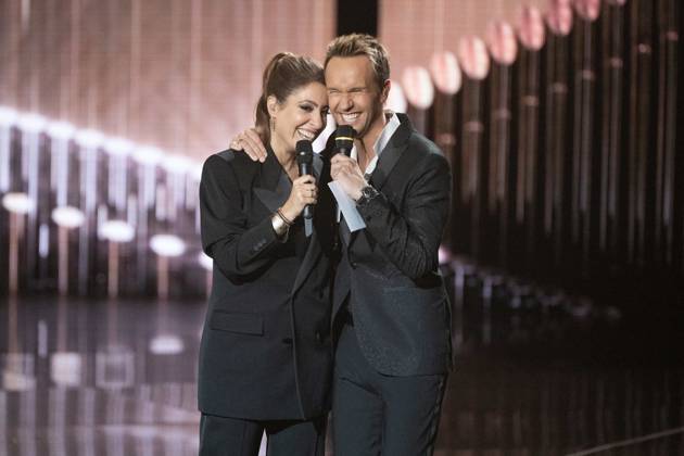 40th Les Victoires De La Musique-Boulogne-Billancourt Lea Salame and Cyril Feraud attend the 40th Les Victoires De La Musique at La Seine Musicale on February 14, 2025 in Boulogne-Billancourt, France. Photo by David NIVIERE ABACAPRESS.COM BOULOGNE-BILLANCOURT France  Copyright: xNivierexDavid ABACAPRESS.COMx