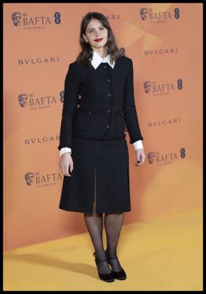 . 15 02 2025. London, United Kingdom. Felicity Jones arriving at the BAFTA Film Awards Nominees Party in London . xStephenxLockx xi-Imagesx IIM-25739-0018
