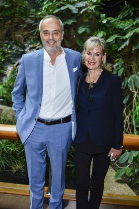 Christian Rach, Andrea Rach zu Gast beim Blankeneser Neustartempfang dem Neujahrsempfang und Kloenschnack im Mai im Hotel Grand Elysee am Freitag 06.Mai 2022 in Hamburg HH Deutschland