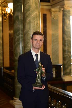 Marko Bosnjak bei der Verleihung des Friedenspreis Dresden 2025 - International Peace Prize an den Europäischen Gerichtshof für Menschenrechte (EGMR) in der Semperoper. Dresden, 16.02.2025 Sachsen Germany Copyright: xMatthiasxWehnertx
