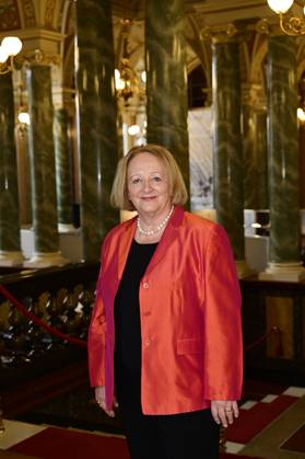 Sabine Leutheusser-Schnarrenberger und Marko Bosnjak bei der Verleihung des Friedenspreis Dresden 2025 - International Peace Prize an den Europäischen Gerichtshof für Menschenrechte (EGMR) in der Semperoper. Dresden, 16.02.2025 Sachsen Germany Copyright: xMatthiasxWehnertx