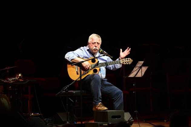 Wolf Biermann bei der Verleihung des Friedenspreis Dresden 2025 - International Peace Prize an den Europäischen Gerichtshof für Menschenrechte (EGMR) in der Semperoper. Dresden, 16.02.2025 Sachsen Germany Copyright: xMatthiasxWehnertx