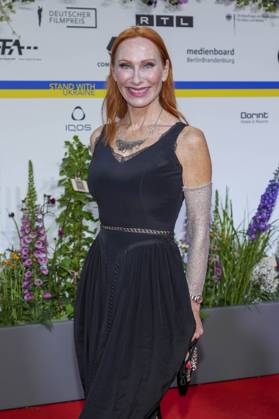 Andrea Sawatzki bei der Verleihung des Deutschen Filmpreises am 12.05.2023 im Theater am Potsdamer Platz in Berlin. Berlin Deutschland