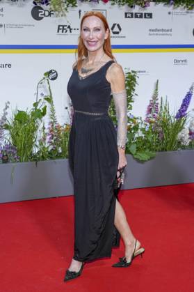 Andrea Sawatzki bei der Verleihung des Deutschen Filmpreises am 12.05.2023 im Theater am Potsdamer Platz in Berlin. Berlin Deutschland
