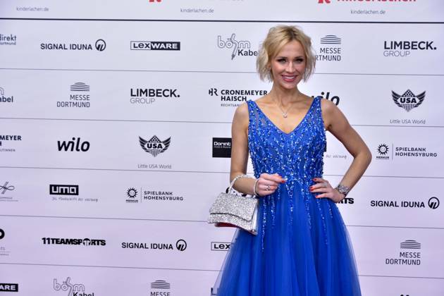 Lisa Loch Moderatorin zu Gast bei der Kinderlachen Gala 2023 in der Westfalenhalle Messe Dortmund am Samstag 09.112.2023 NRW D