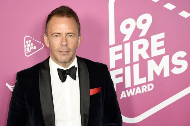 Stefan Kiwit beim 99Fire Films Award während der Berlinale 2025 in der Astor Film Lounge. Berlin, 19.02.2025