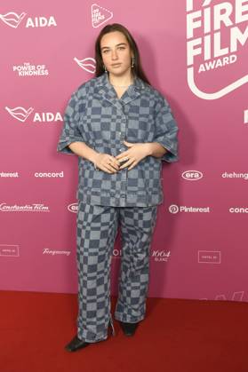 Dilara Aylin Ziem beim 99Fire Films Award während der Berlinale 2025 in der Astor Film Lounge. Berlin, 19.02.2025