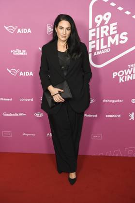 Minu Barati beim 99Fire Films Award während der Berlinale 2025 in der Astor Film Lounge. Berlin, 19.02.2025