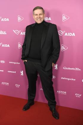 Kevin Kratzsch beim 99Fire Films Award während der Berlinale 2025 in der Astor Film Lounge. Berlin, 19.02.2025