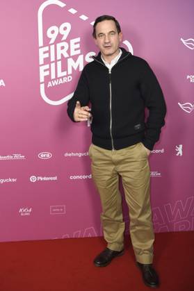 Sönke Möhring beim 99Fire Films Award während der Berlinale 2025 in der Astor Film Lounge. Berlin, 19.02.2025
