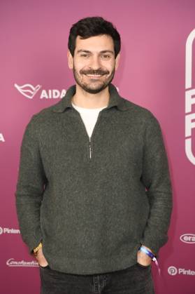 Jonas Hummels beim 99Fire Films Award während der Berlinale 2025 in der Astor Film Lounge. Berlin, 19.02.2025