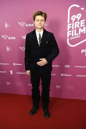 Tom Böttcher beim 99Fire Films Award während der Berlinale 2025 in der Astor Film Lounge. Berlin, 19.02.2025