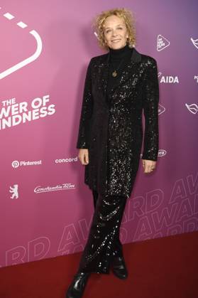 Katja Riemann beim 99Fire Films Award während der Berlinale 2025 in der Astor Film Lounge. Berlin, 19.02.2025