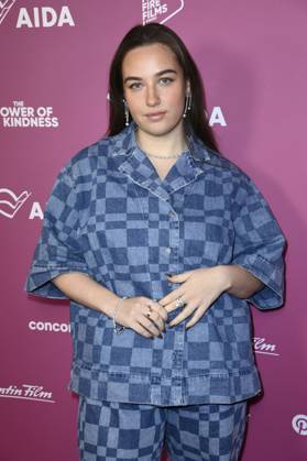 Dilara Aylin Ziem beim 99Fire Films Award während der Berlinale 2025 in der Astor Film Lounge. Berlin, 19.02.2025