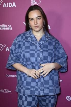 Dilara Aylin Ziem beim 99Fire Films Award während der Berlinale 2025 in der Astor Film Lounge. Berlin, 19.02.2025
