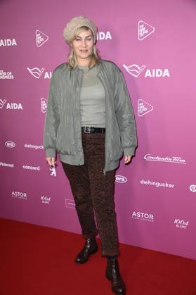 Gesine Cukrowski beim 99Fire Films Award während der Berlinale 2025 in der Astor Film Lounge. Berlin, 19.02.2025