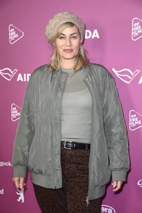 Gesine Cukrowski beim 99Fire Films Award während der Berlinale 2025 in der Astor Film Lounge. Berlin, 19.02.2025
