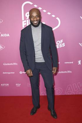 Aristo Luis beim 99Fire Films Award während der Berlinale 2025 in der Astor Film Lounge. Berlin, 19.02.2025