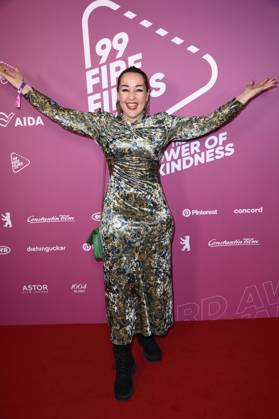 Claudia Campus beim 99Fire Films Award während der Berlinale 2025 in der Astor Film Lounge. Berlin, 19.02.2025