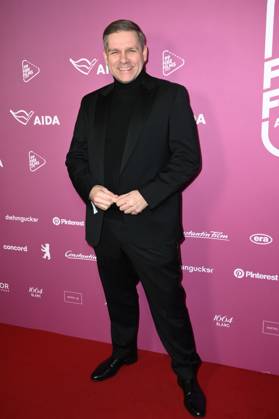 Kevin Kratzsch beim 99Fire Films Award während der Berlinale 2025 in der Astor Film Lounge. Berlin, 19.02.2025
