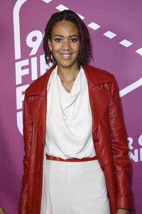 Pauline Afaja beim 99Fire Films Award während der Berlinale 2025 in der Astor Film Lounge. Berlin, 19.02.2025