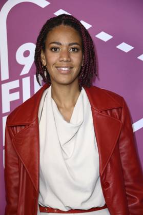 Pauline Afaja beim 99Fire Films Award während der Berlinale 2025 in der Astor Film Lounge. Berlin, 19.02.2025