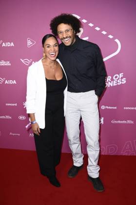 Vanessa Rottenburg und Marvin Krüger beim 99Fire Films Award während der Berlinale 2025 in der Astor Film Lounge. Berlin, 19.02.2025