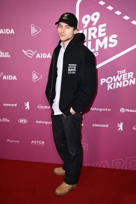 Paul Sundheim beim 99Fire Films Award während der Berlinale 2025 in der Astor Film Lounge. Berlin, 19.02.2025