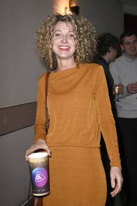 Aline von Drateln beim 99Fire Films Award während der Berlinale 2025 in der Astor Film Lounge. Berlin, 19.02.2025
