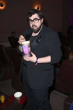 Steven Preisner beim 99Fire Films Award während der Berlinale 2025 in der Astor Film Lounge. Berlin, 19.02.2025