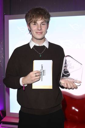 Daimon-Tay Bork beim 99Fire Films Award während der Berlinale 2025 in der Astor Film Lounge. Berlin, 19.02.2025