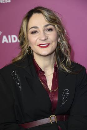 Kristina Vogel beim 99Fire Films Award während der Berlinale 2025 in der Astor Film Lounge. Berlin, 19.02.2025