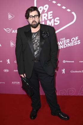 Steven Preisner beim 99Fire Films Award während der Berlinale 2025 in der Astor Film Lounge. Berlin, 19.02.2025