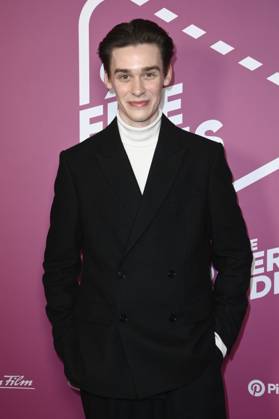 Mike Leon Lichtenberg beim 99Fire Films Award während der Berlinale 2025 in der Astor Film Lounge. Berlin, 19.02.2025