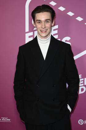 Mike Leon Lichtenberg beim 99Fire Films Award während der Berlinale 2025 in der Astor Film Lounge. Berlin, 19.02.2025