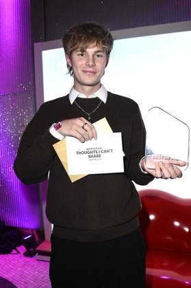 Daimon-Tay Bork beim 99Fire Films Award während der Berlinale 2025 in der Astor Film Lounge. Berlin, 19.02.2025