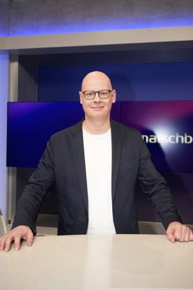 Matthias Deiß in der ARD-Talkshow maischberger im Studio Berlin Adlershof. Berlin, 19.02.2025