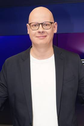 Matthias Deiß in der ARD-Talkshow maischberger im Studio Berlin Adlershof. Berlin, 19.02.2025