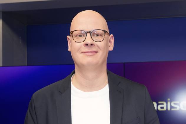 Matthias Deiß in der ARD-Talkshow maischberger im Studio Berlin Adlershof. Berlin, 19.02.2025