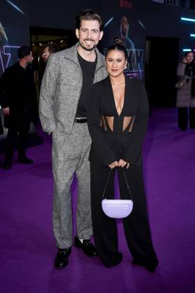 Christian Wackert und Steffi Brungs zu Gast auf dem roten Teppich beim Netflix Special Screening von BACK IN ACTION im Kino Zoopalast am 15.01.2025 in Berlin Berlin Deutschland
