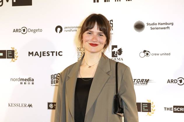 Berit Hille bei der 12. Verleihung der DAfFNE-Auszeichnung 2025 im Babylon. Berlin, 21.02.2025