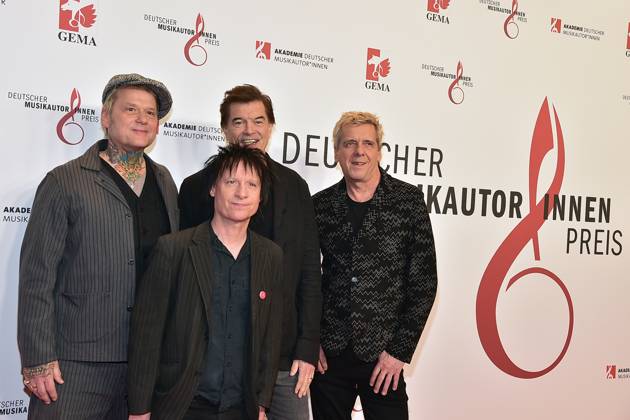 16 MusikAutorenPreis 2025 GEMA EHRT DIE TOTEN HOSEN MIT DEM SONDERPREIS - INSPIRATION - beim 16. MusikAutorenPreis 2025 im Hotel Ritz Charlton in Berlin, am 27.02.2025