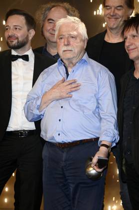 Wolf Biermann beim 16. Deutschen Musikautor*innenpreis der GEMA 2025 im Hotel The Ritz-Carlton. Berlin, 27.02.2025